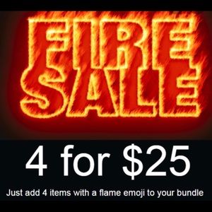 🔥🔥4 for $25 SALE 🔥🔥